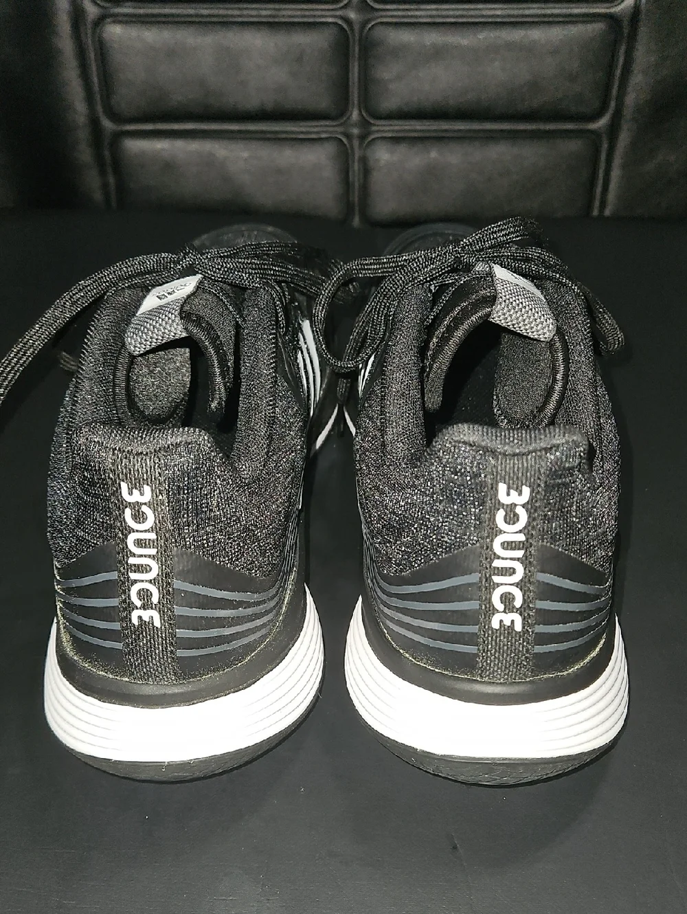 ADIDAS Novaflight Primegreen Volleyball Black &White Women's Sz 8.5